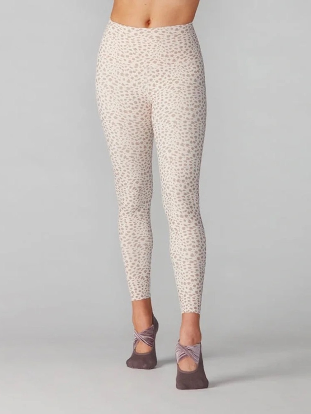 Tavi High Waisted 7/8 Tight - Dune Lynx